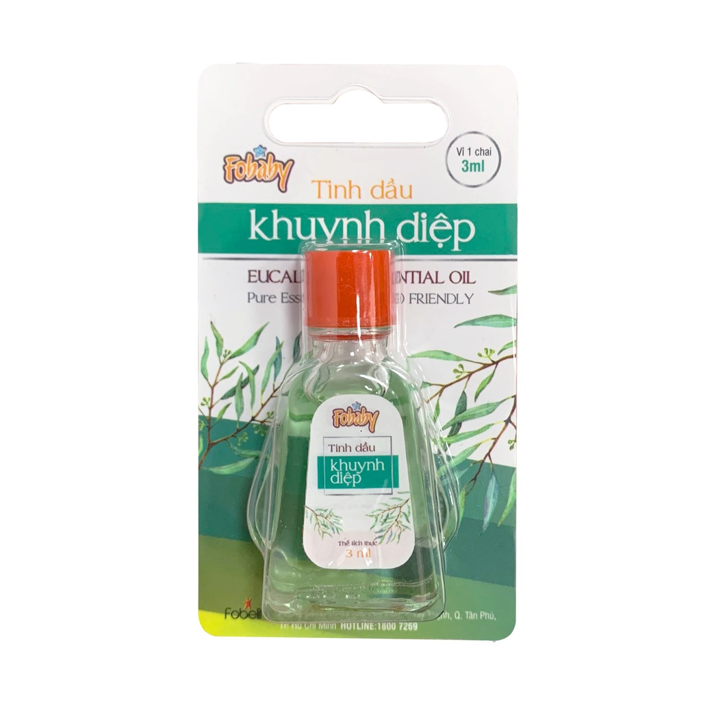 Tinh Dầu Fobaby Tràm & Khuynh Diệp Dành Cho Bé N1 - CHAI NHỎ 3ml