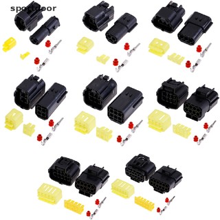 1 Bộ Đầu Nối Dây Điện Chống Nước 1 / 2 / 3 / 4 / 6 / 8 / 10 / 12 Chân Cho Xe Hơi