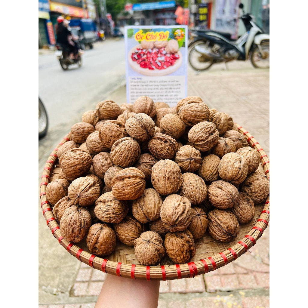 Hạt Óc Chó Đỏ Nguyên Vỏ Giàu Chất Dinh Dưỡng, Vị Tự Nhiên, Bổ Sung Vitamin Tốt Cho Sức Khỏe (500,1kg)