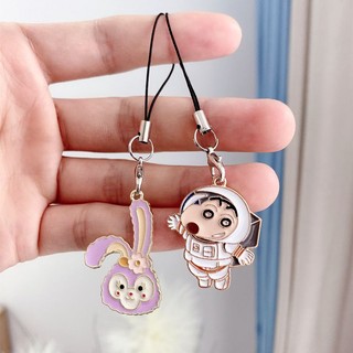 Dây Đeo Điện Thoại Di Động Mặt Hình Phi Hành Gia Hành Tinh Shin-Chan Stella Kuromi Cho Cặp Đôi