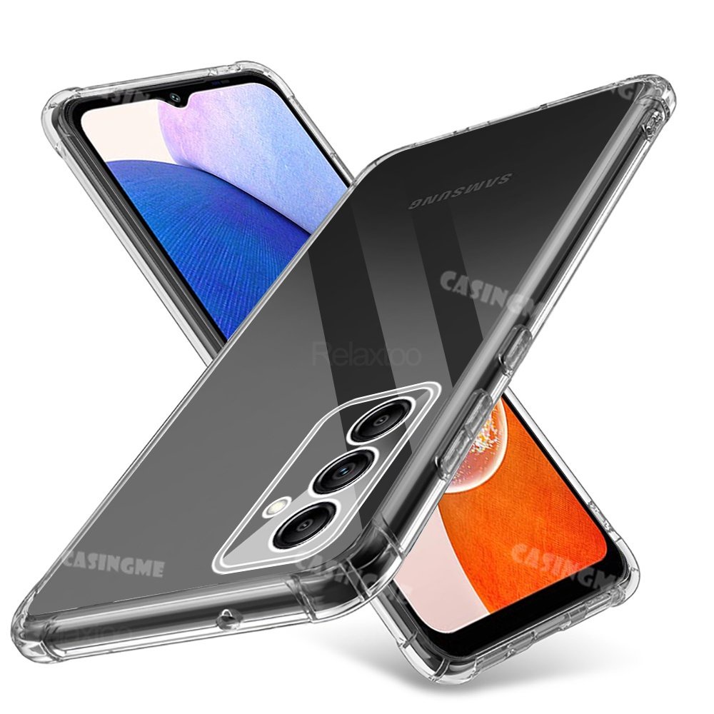 Ốp điện thoại trong suốt túi khí Samsung S24 FE 2024 Vỏ bảo vệ ống kính chống sốc cho Samsung Galaxy S23FE S 23 23S S23 FE S23 Plus SamsungS23FE Ốp lưng chống sốc siêu silicon