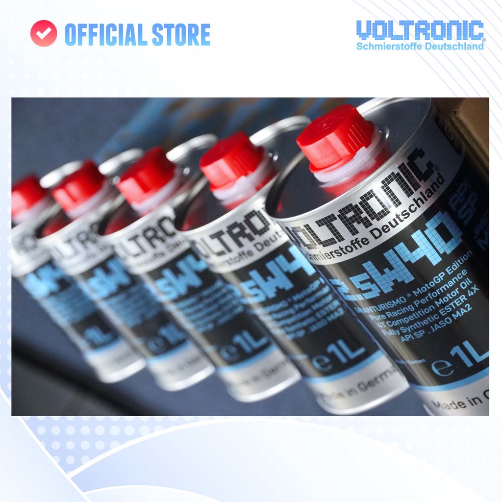 Ảnh Nhớt đua cao cấp Voltronic 2.5w40 MotoGP™ Edition nhập khẩu Đức 1L - VOLTRONIC VIETNAM STORE 3
