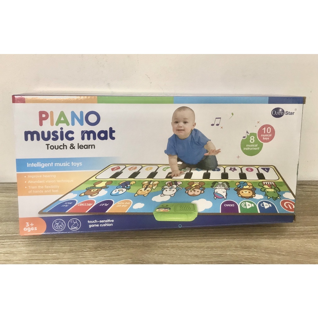 🎁Hỏa Tốc🎁Đàn piano -Thảm âm nhạc kiểu dáng đàn phím dành cho bé, giúp trẻ phát triển năng khiếu, cảm thụ âm nhạc