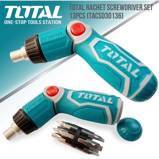 ĐỒ NGHỀ TOTAL Bộ tua vít đa năng TACSD30136 <HÀNG CHÍNH HÃNG>