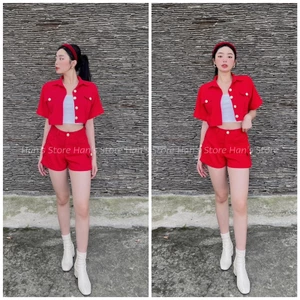 BỘ QUẦN SHORT TÚI HỘP CỰC DỄ THƯƠNG -(ẢNH THẬT)