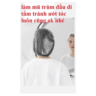 COMBO màng bọc thực phẩm PE túi gấu có chun bọc đồ ăn co giãn PROKI