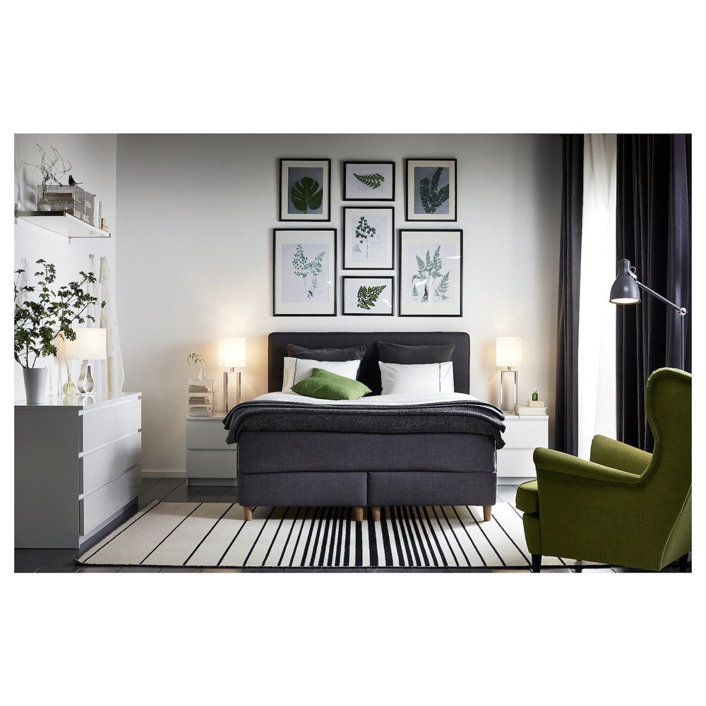 Ảnh MOLTENI, Tủ đầu giường 2 ngăn kéo DRA_001, 40x46x56cm, kệ đầu giường Scandi Home 3