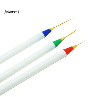 Set 3 Cọ Vẽ Trang Trí Móng Tay Nghệ Thuật DIY