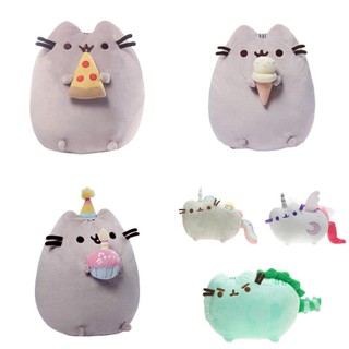 Bánh quy hạt dẻ mèo Pusheen Quà tặng động vật nhồi bông sang trọng để tặng