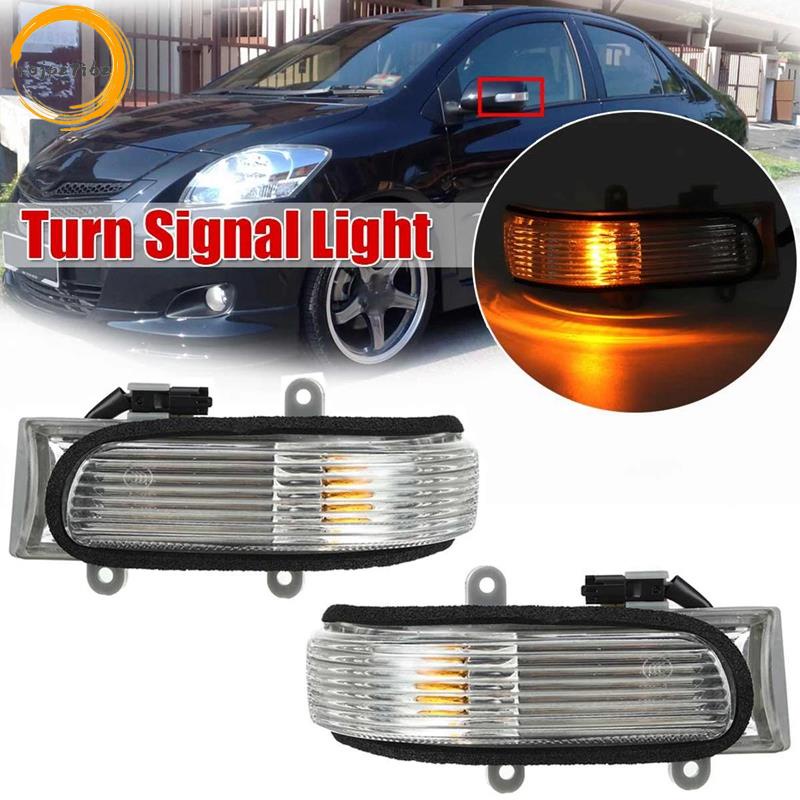 2 Chiếc Gương Chiếu Hậu Biến Tín Hiệu Đèn Cho Xe Toyota Camry 2006-2011 Vios 2008-2012 Tràng Hoa 2008 2009 81730-06060