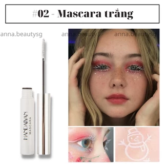 Mascara màu trắng không thấm nước nhanh khô, chuốt mi dễ dàng thời trang