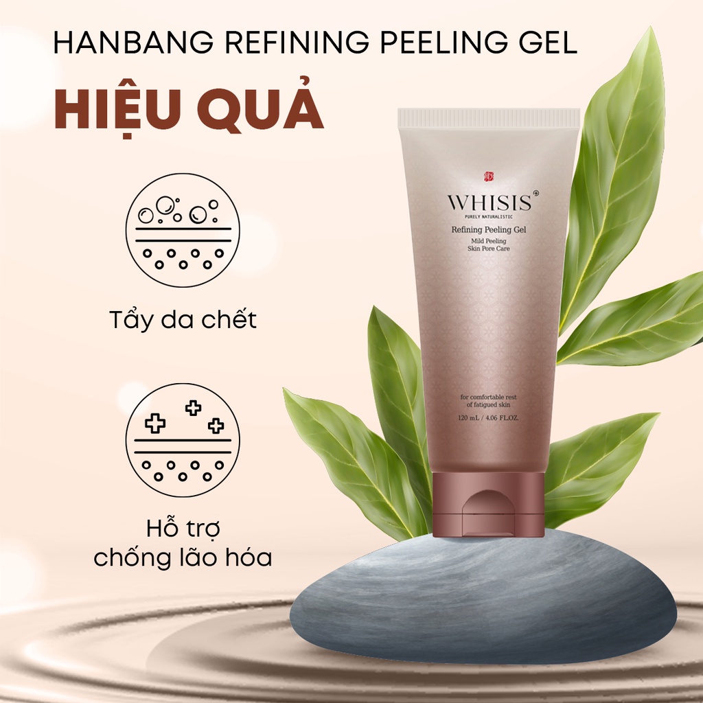 Ảnh Combo 2 Gel Tẩy Da Chết Nguyên Liệu Đông Y WHISIS Giảm Nám Và Sạm Da Cho Da Xỉn Màu, Thâm Sạm 120ml 2
