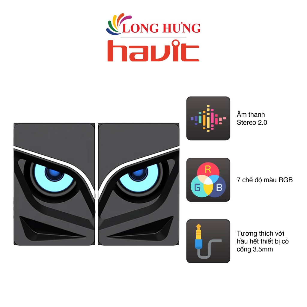 Loa vi tính RGB Havit SK708 - Hàng chính hãng