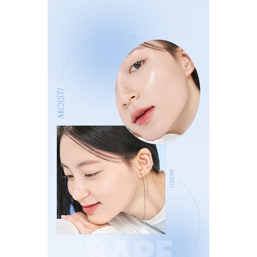 Phấn nước Romand che phủ tự nhiên, dưỡng ẩm cho da căng bóng Romand Bare Water Cushion SPF38/PA++++ 20g ThegioiSkinfood