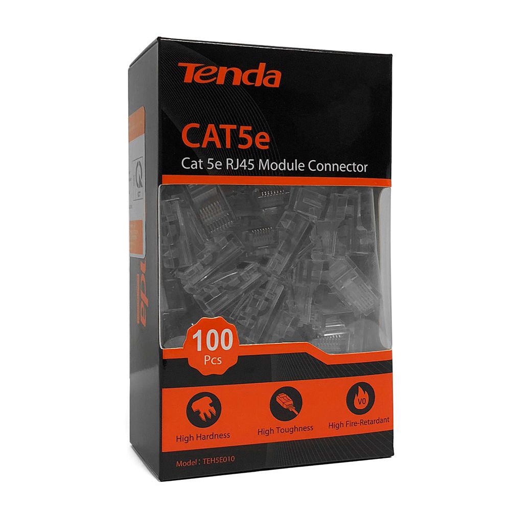 Đầu Bấm Mạng Cat.5e UTP TENDA TEH5E010