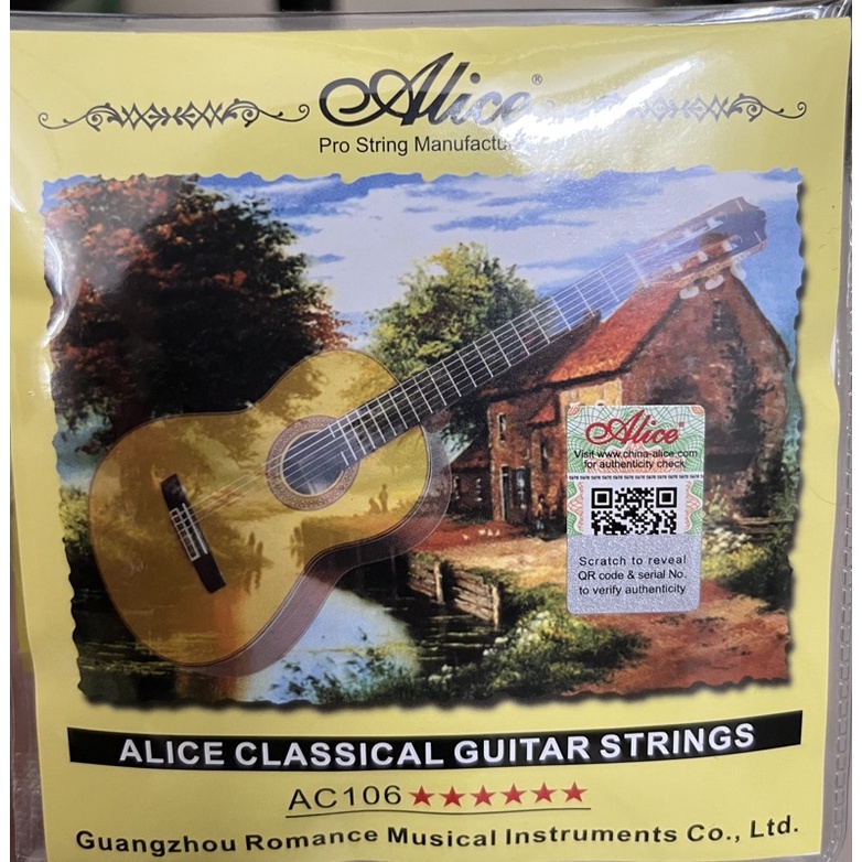 Dây guitar Classic hiệu Alice AC106 Chính Hãng | Shopee Việt Nam