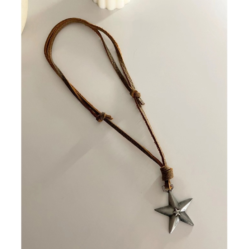 Vòng cổ Mặt Ngôi Sao Phong Cách Boho Cổ Điển Cho Nữ