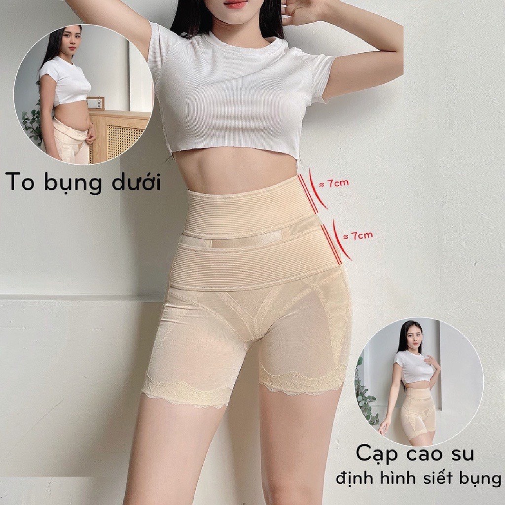 QUẦN GEN NỊT BỤNG CẠP CAO