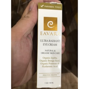 Ultra Radiant Eye Cream - Eavara Organic Skin Care Kem mắt đa tác dụng này bảo vệ và giữ ẩm cho vùng mắt mỏng