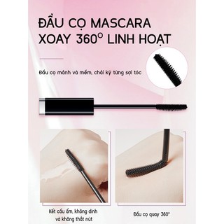 Combo 3 Cây Mascara chuốt tóc con vào nếp, cây chải, vuốt tóc mái cho nam nữ, gel chải tóc mai vào nếp.