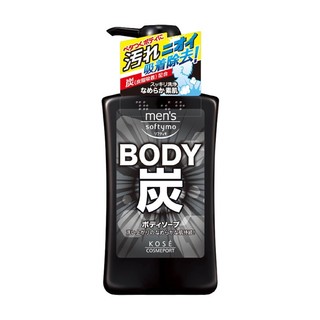 Sữa Tắm Than Hoạt Tính Dành Cho Nam Softymo Kose Nhật Bản 550ml