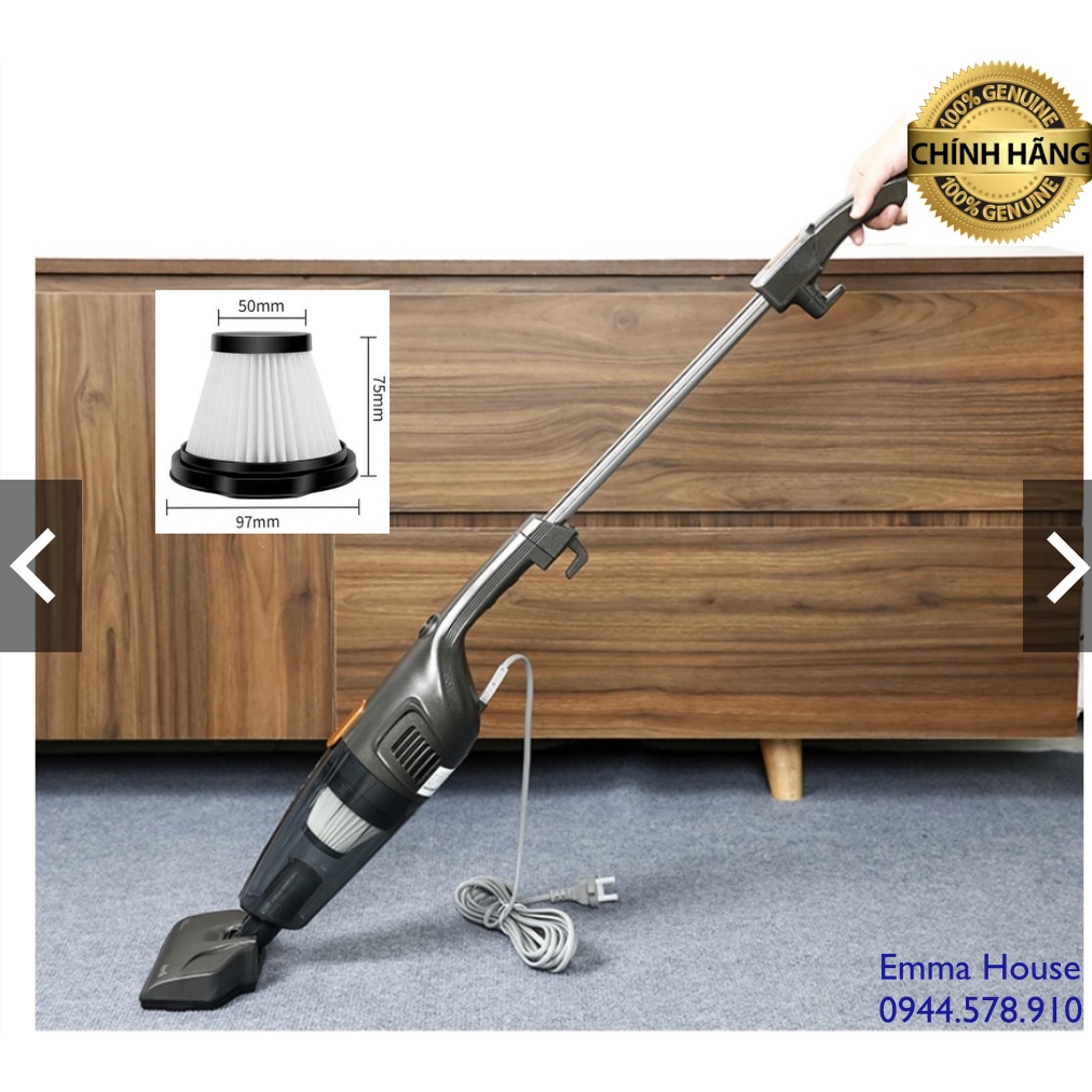 [Model cải tiến] Máy hút bụi cầm tay Deerma DX115C, Deerma DX118C 600W