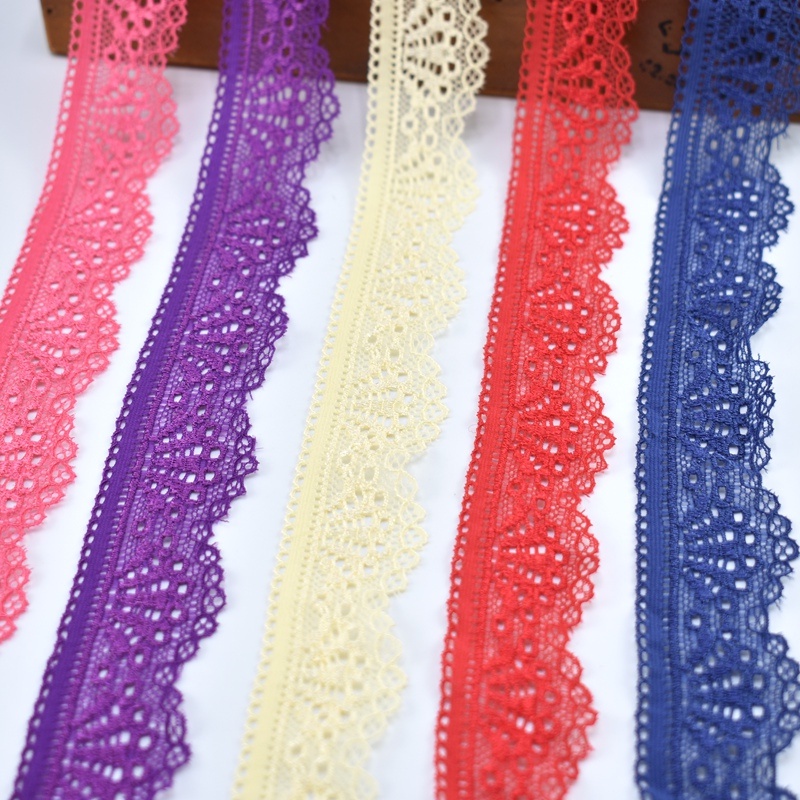 5 / 10 Mét 30 Mm Co Giãn Ren Ruy Băng Vải Viền Thêu May Quần Áo Đồ Lót ...