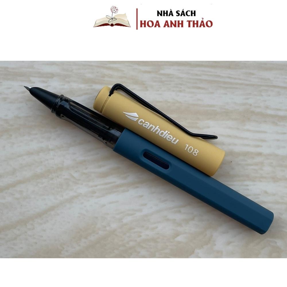 Ảnh Bút Máy Luyện Chữ Đẹp Cánh Diều CD 108 Ngòi Kim Lá Tre Tạo Thanh Đậm 3