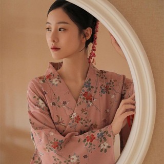 Đầm Kimono Truyền Thống Hóa Trang Obi Geisha