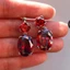 Xuyên Biên Giới Khuyên Tai zircon Lớn Hình Quả Trứng Cá Tính Thời Trang Âu Mỹ Có Nhiều Màu Có Sẵn