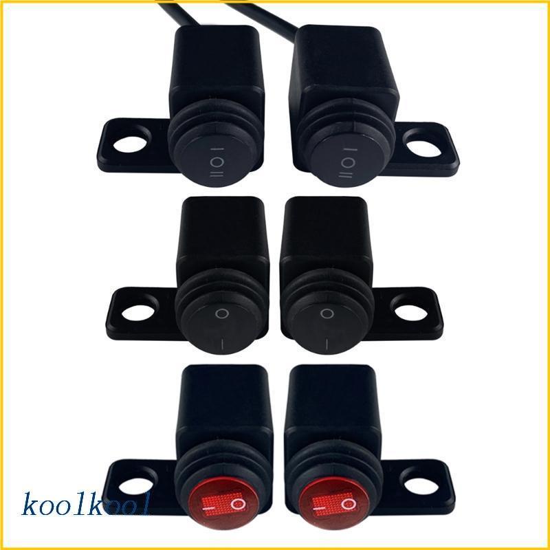Kool ON / Off Công Tắc Đèn Pha Xe Máy Thông Dụng Chống Nước Trái / Phải Switc