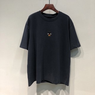 Áo thun HIIXIIVI cotton tay ngắn dáng suông in họa tiết trẻ trung thời trang unisex size 5XL