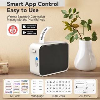 Máy In Nhiệt Không Mực P15 Không Dây Bluetooth Nhãn Máy In Di Động Nhiệt Máy In Miếng Dán Máy In Cáp Máy Làm Băng Nhiệt Miếng Dán Tương Tự