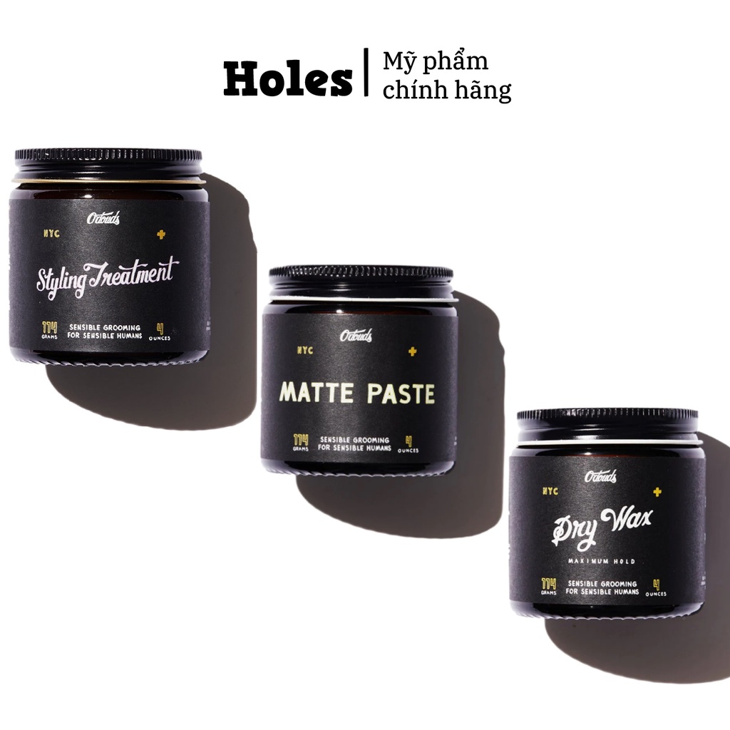 Sáp vuốt tóc O'douds Matte Paste Dry Wax Styling Treatment Shopee