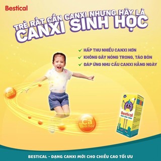 [Chính hãng có tích điểm] Bestical bổ sung canxi và vitamin d3k2 giúp tăng chiều cao vượt trội cho bé
