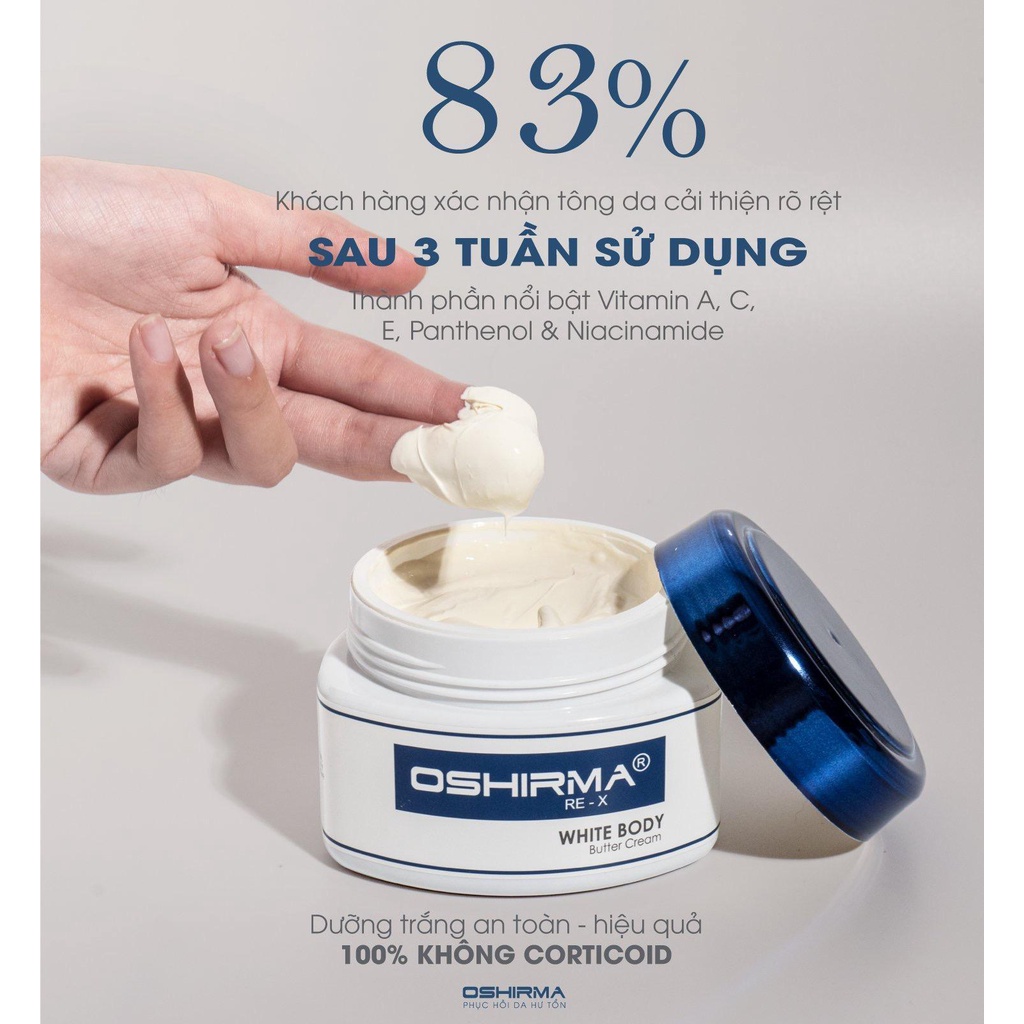 OSHIRMA Re-X Body Cream Benefits