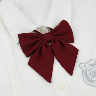 Nơ Đeo Cổ Đồng Phục Học Sinh / Hóa Trang Lolita Màu Trơn Dễ Thương