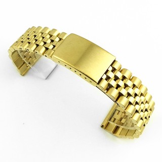 ROLEX Dây Đeo Đồng Hồ Bằng Thép Không Gỉ 5 Hạt 18mm 20mm 22mm