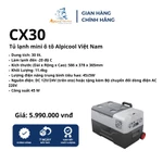 Chính hãng - Tủ lạnh mini ô tô Alpicool Việt Nam CX30 (30 lít) - làm đá, bảo quản thực phẩm, đồ uống — ảnh 2