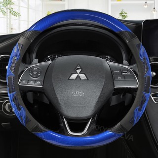 Bọc vô lăng ô tô 38cm 15 "Dành cho Mitsubishi ASX RVR Pajero Sport Outlander PHEV Airtrek Grandis lancer evo Eclipse Cr