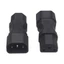 BTM Di Động Nam Sang Nữ C14 Sang C13 Adapter C14 Sang C15 C14 Sang C5 C14 Sang C7 Cáp Nguồn Chuyển Cắm ABS-mad