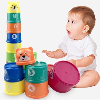Cốc xếp chồng WEAVELYF Tháp xếp chồng chất lượng cao Quà tặng nóng Khối xây dựng