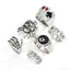GODD 6 Chiếc Bikers Gothic Skull Ring Card Dành Cho Nữ Halloween