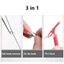 Set 10 Dụng Cụ Gỡ Lưỡi Câu Cá 3 Trong 1 Tiện Lợi Màu Sắc Ngẫu Nhiên