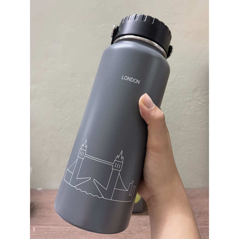 Bình giữ nhiệt LocknLock Riga Tumbler 897ml LHC4160 10 màu có khay lưới ...