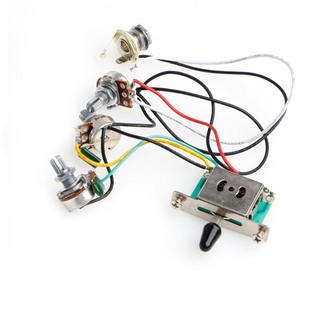 COLO 5 Chiều Công Tắc Nồi 500k Núm Dây Dây Điện Pickup Cho Đàn Guitar