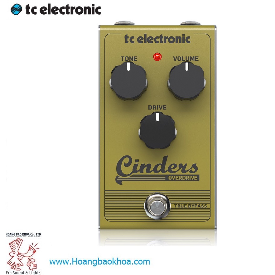 CINDERS OVERDRIVE TC Electronic -Bàn Đạp Pedal | Shopee Việt Nam