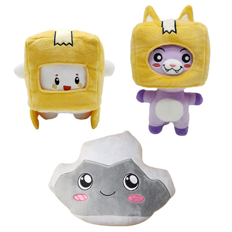 Foxy Lankybox Boxy Rocky Sang Trọng Đồ Chơi Nhồi Bông Mềm Trẻ Em Trò Chơi Hình Búp Bê