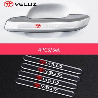 Miếng Dán Bảo Vệ Tay Nắm Cửa Trong Suốt Chống Trầy Xước Cho Xe Hơi Toyota Veloz