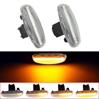 1 Cặp Dành Cho Xe Toyota Yaris Vios Đèn Led Năng Động Bên Đánh Dấu Biến Tín Hiệu Thứ Tự Blinker Ánh Sáng 2014 2015 2016 2017-2019
